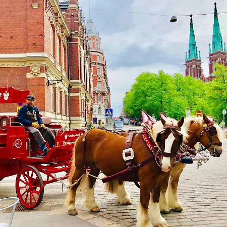 Sweethome Studio 48 City Center Аlbertinkatu Helsinki Esterno foto